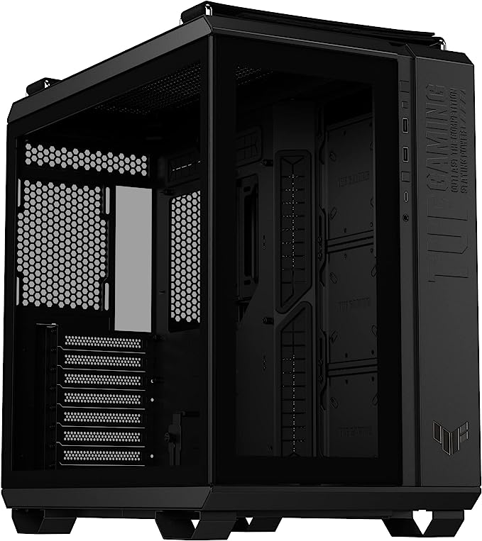 ASUS TUF Gaming GT502 ATX Mid-Tower Computer Case with Front Panel RGB Button, USB 3.2 Type-C and 2X USB 3.0 Ports ASUS TUF Gaming GT502 ATX Mid-Tower Computer Case with Front Panel RGB Button, USB 3.2 Type-C and 2X USB 3.0 Ports